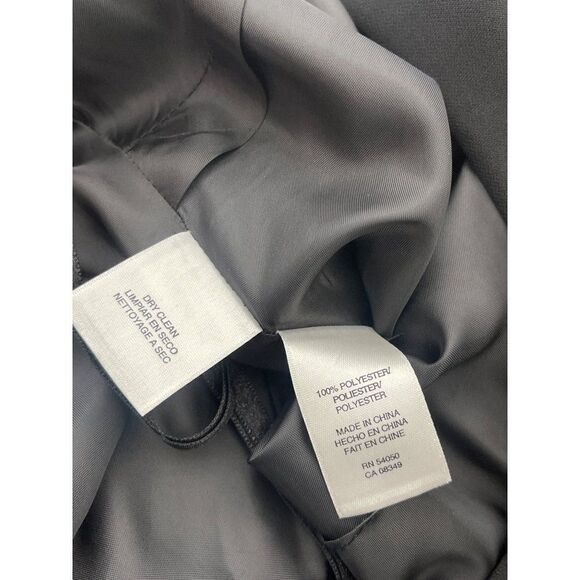 Kasper Black Sleeveless Square Neckline Sheath Size 8 - Picture 9 of 9